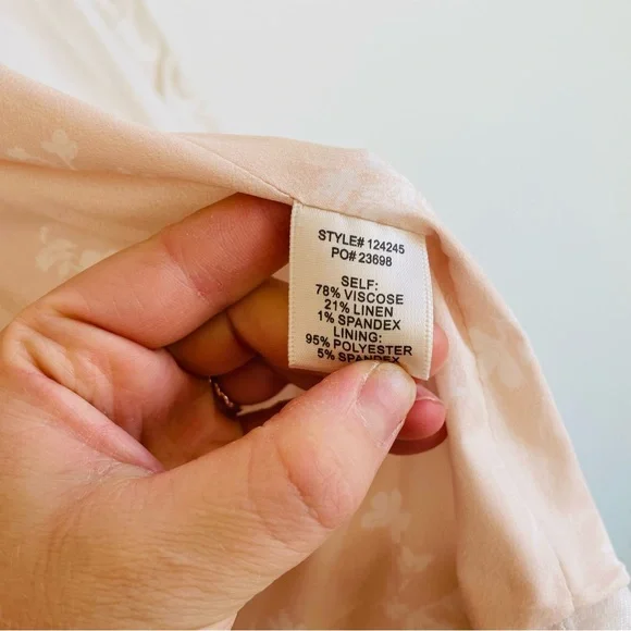 Skies Are Blue Curvy Linen Blend Blazer - Picture 8 of 9